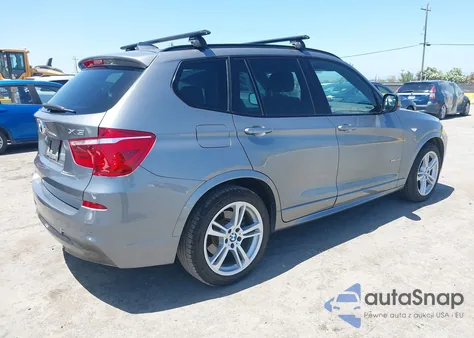 2013 BMW X3 xDrive35I from USA, damaged, VIN 5UXWX7C55DL978227